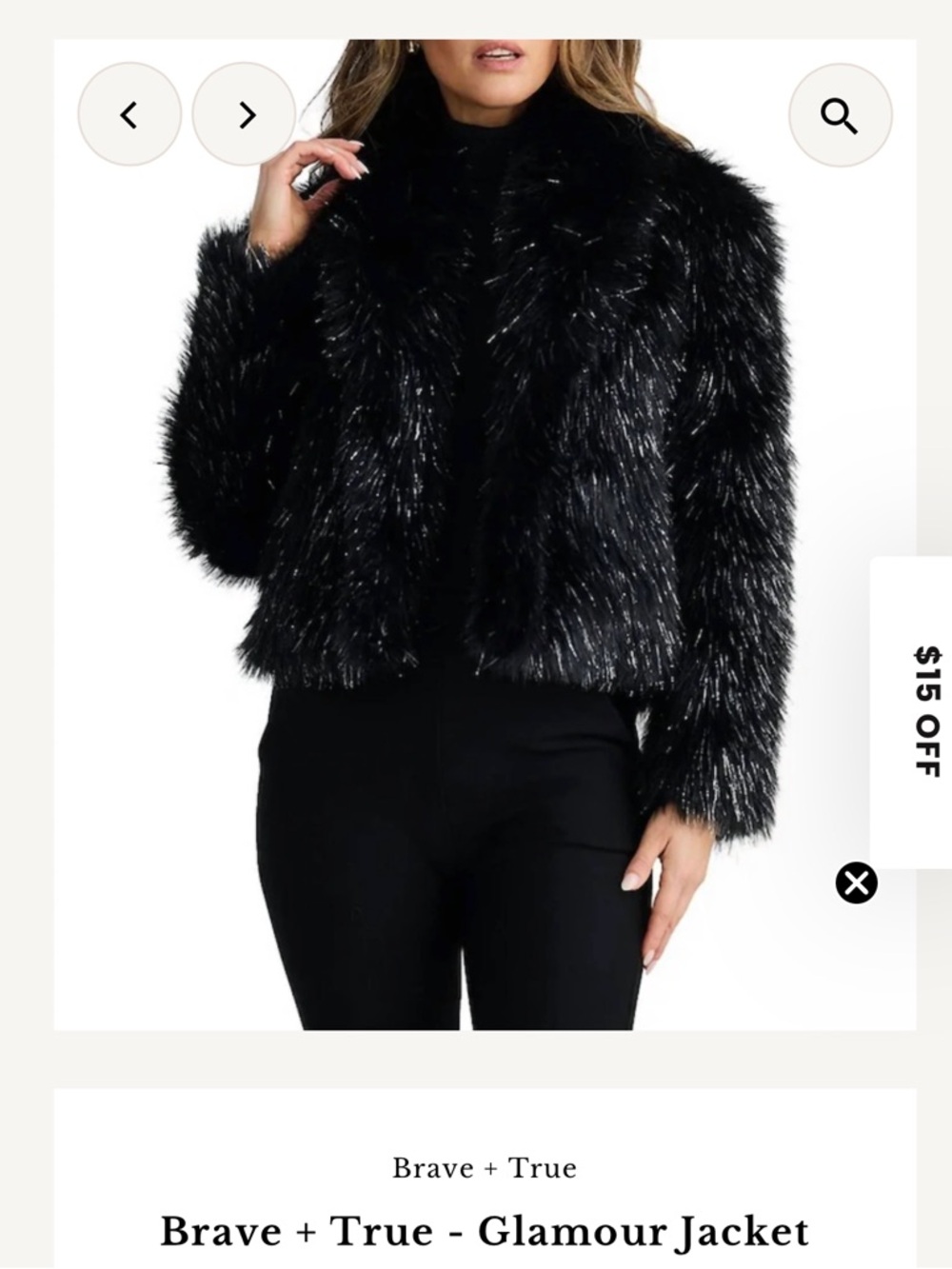 Brave + True Glamour Jacket